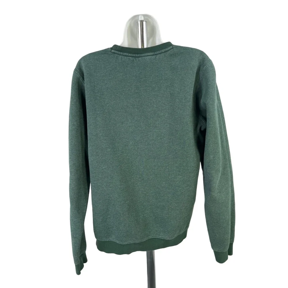 Nike Women's Green Fleece Michigan State Spartans Long Sleeve Sweatshirt - S